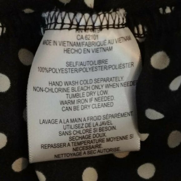 BCBG MAXAZRIA Romper Polka Dot Surplice Romper Size Small - Picture 10 of 10